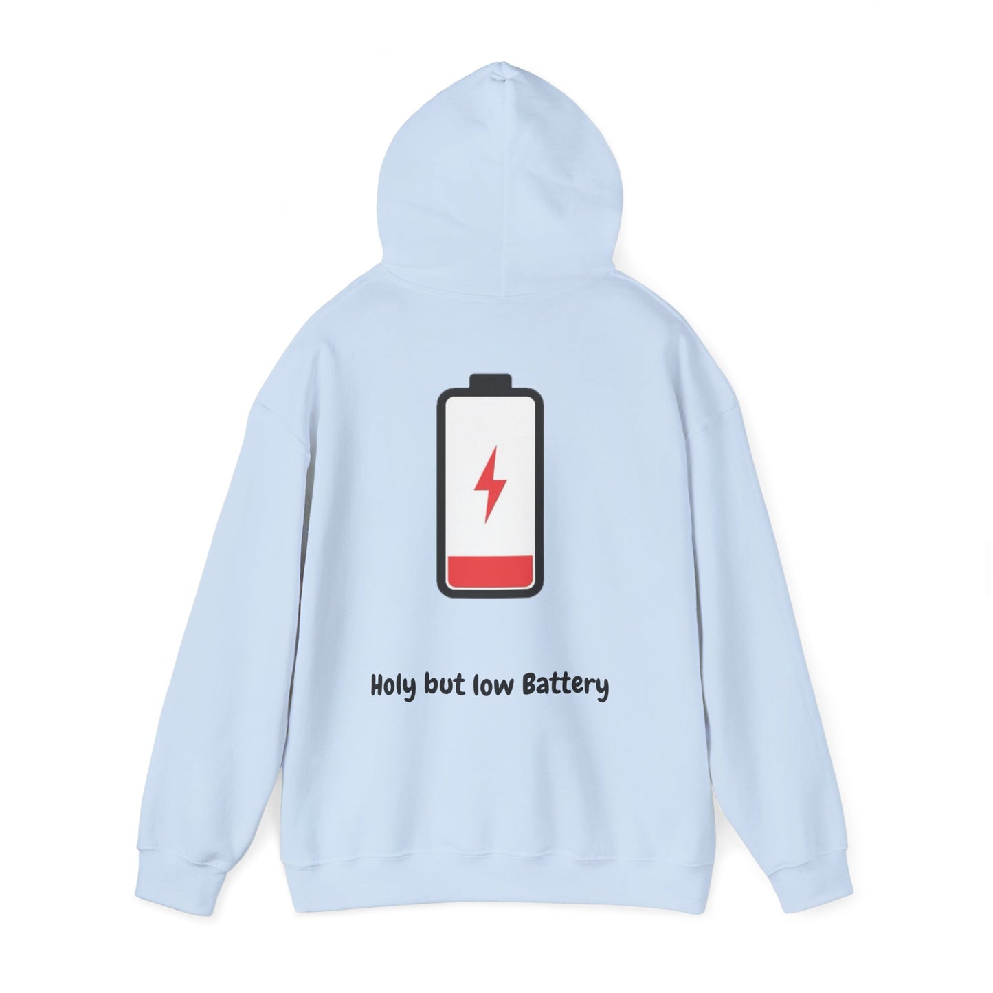 Holy But Low Battery Backprint