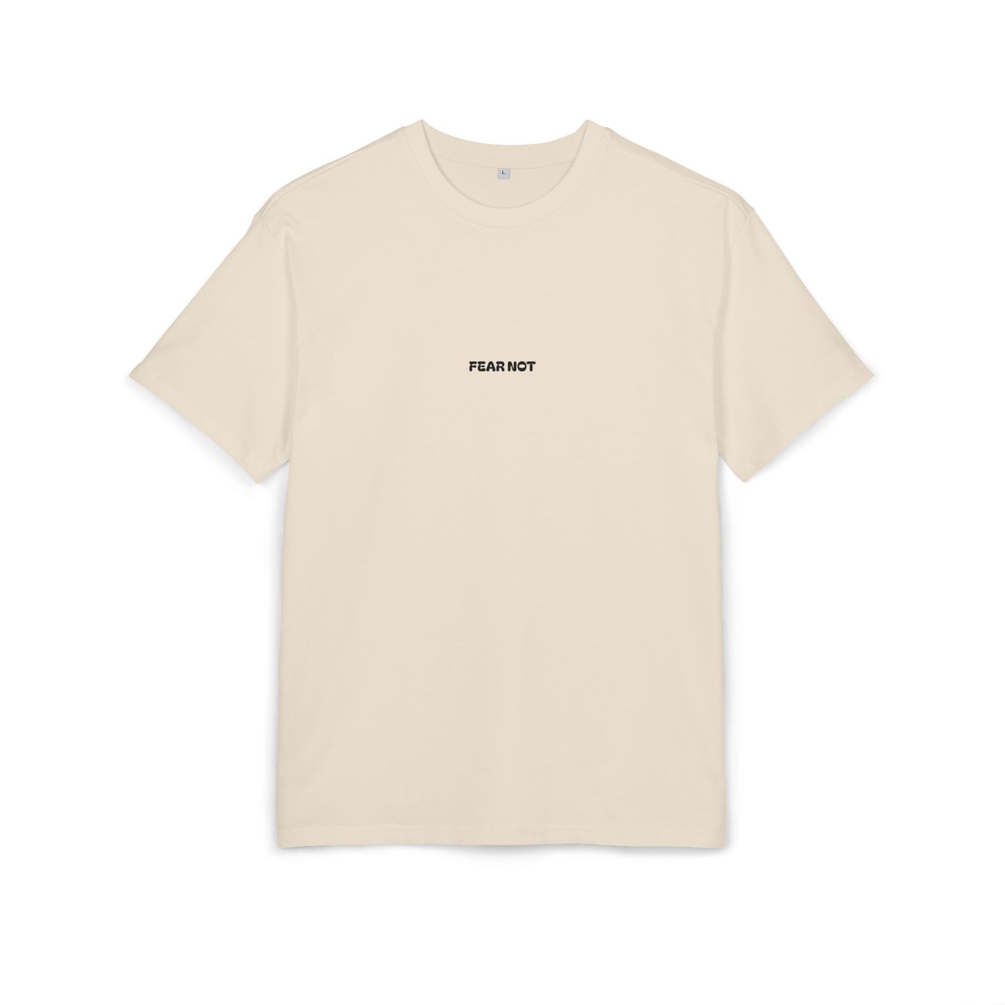 Christian t-shirt with a simplistic look and FEAR NOT design