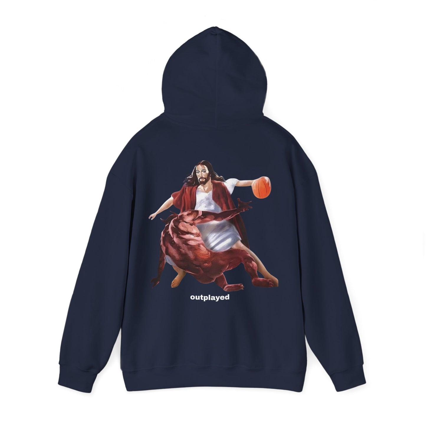 Outplayed Hoodie Backprint