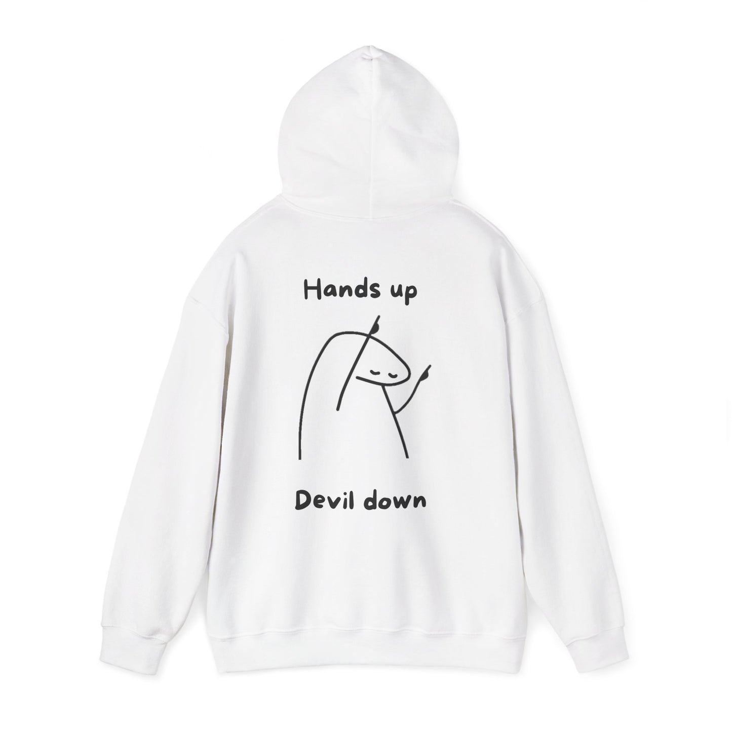 Hands Up - Devil Down Backprint
