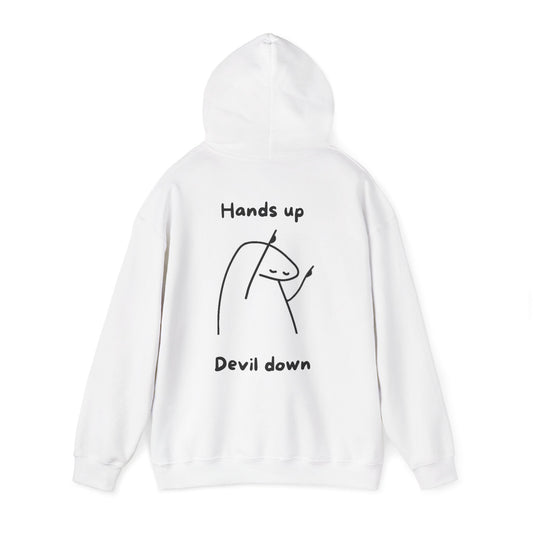 Hands Up - Devil Down Backprint