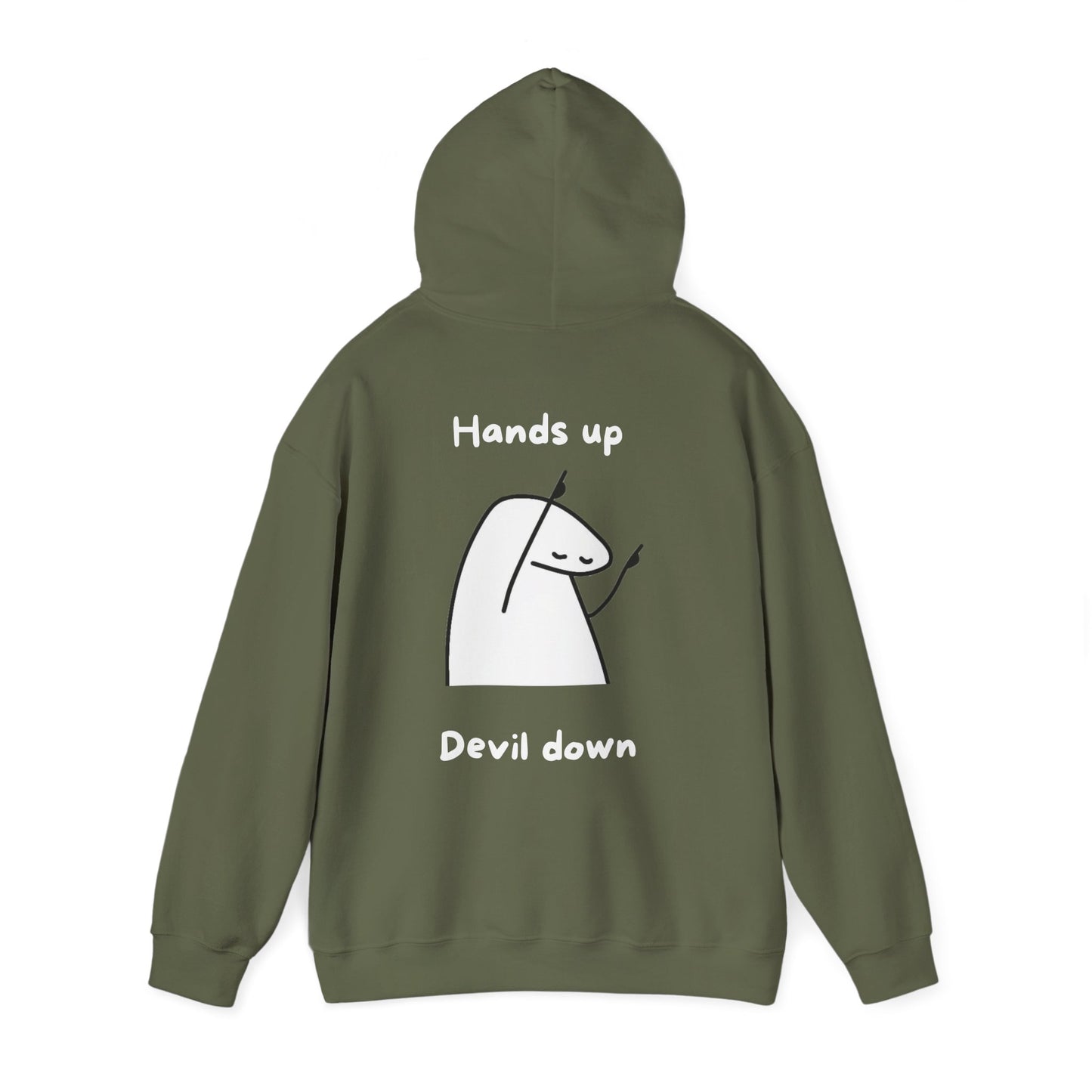 Hands Up - Devil Down Backprint