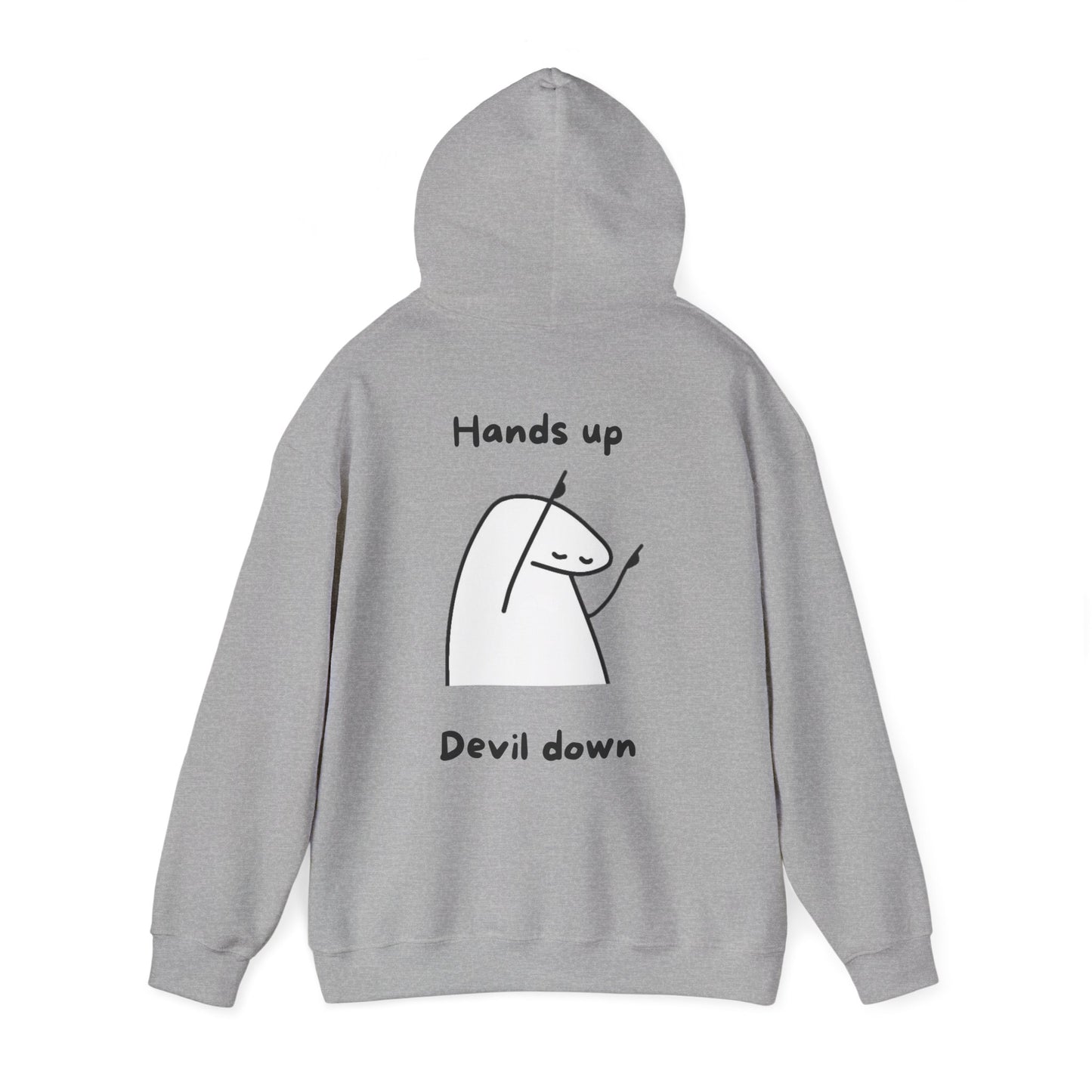 Hands Up - Devil Down Backprint