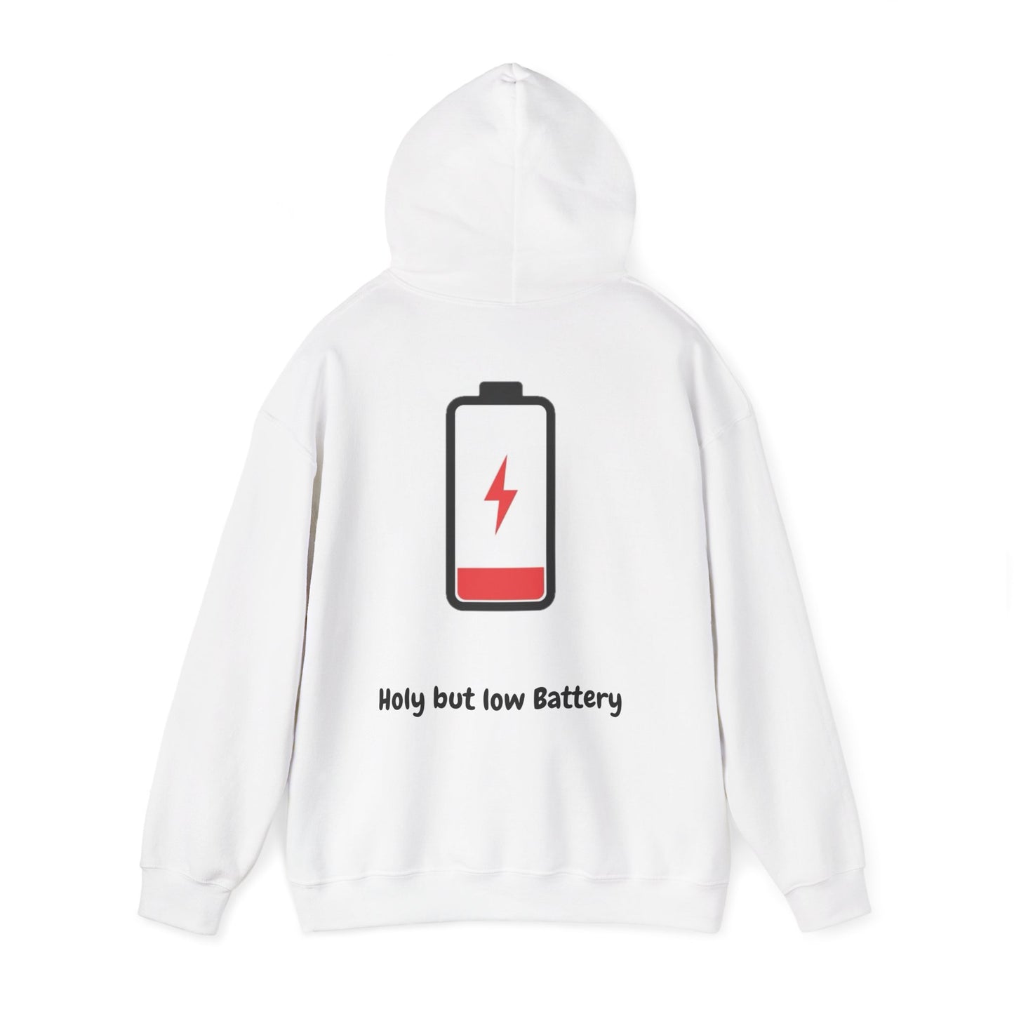 Holy But Low Battery Backprint