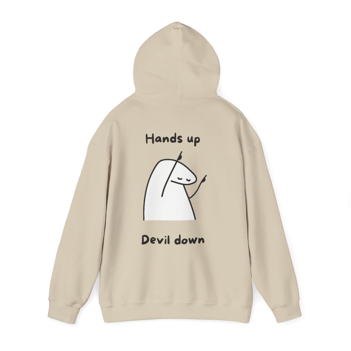 Hands Up - Devil Down Backprint