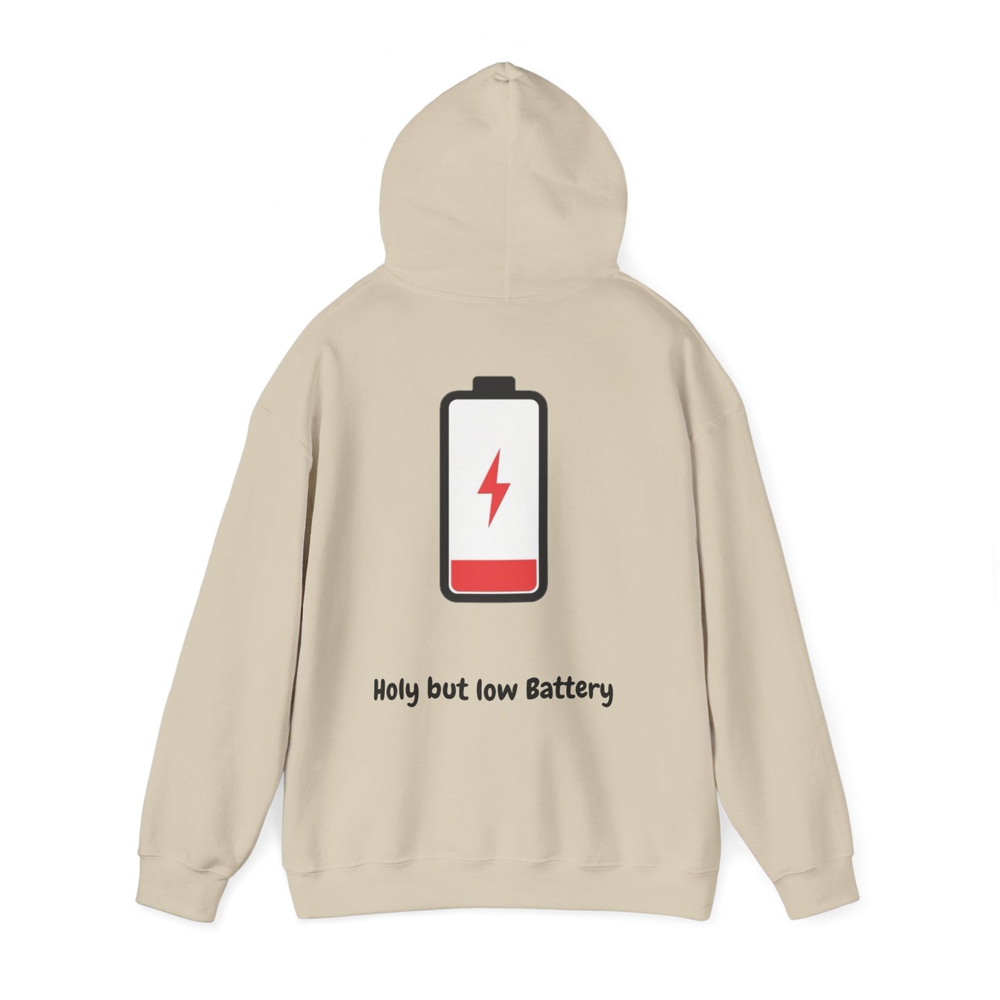 Holy But Low Battery Backprint