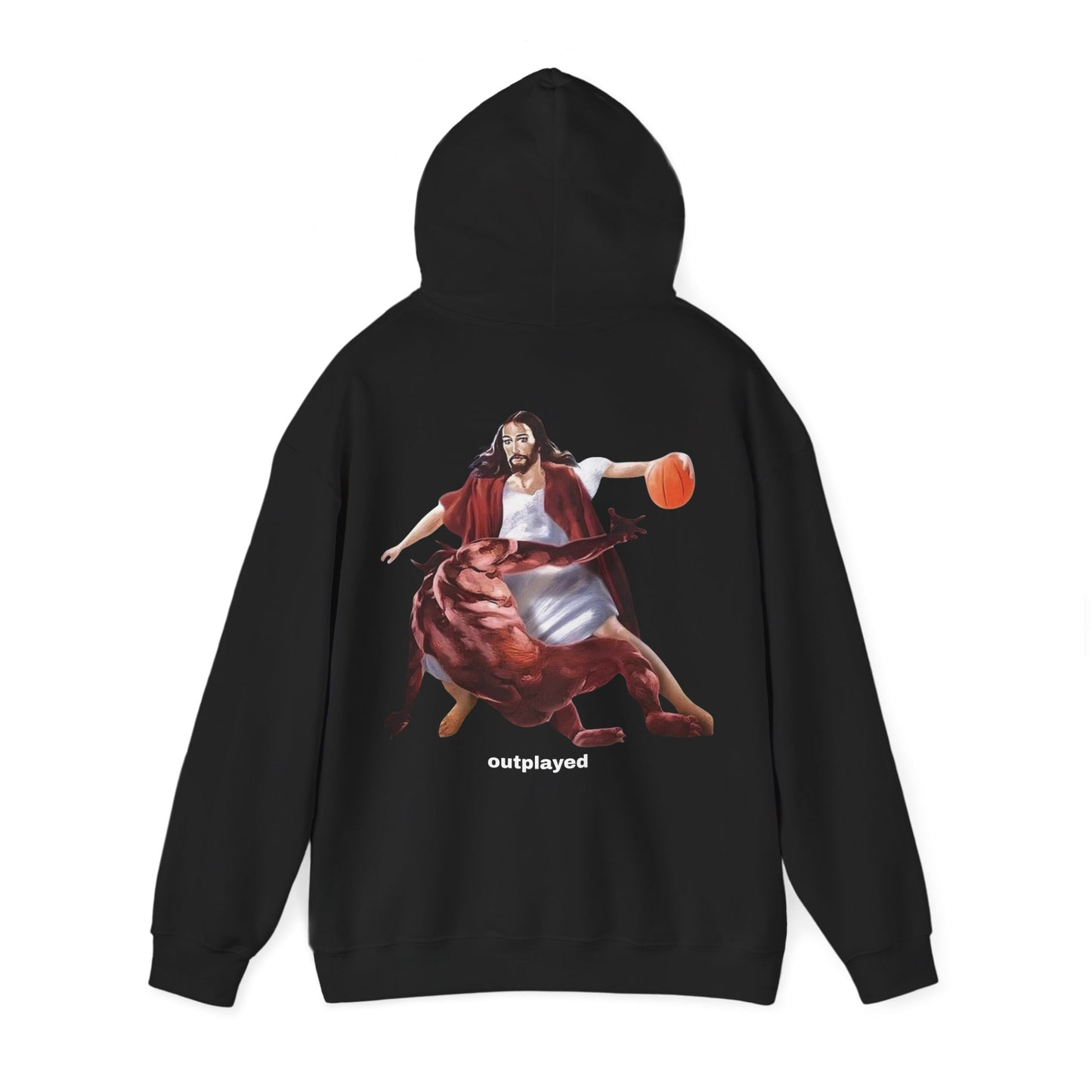 Outplayed Hoodie Backprint