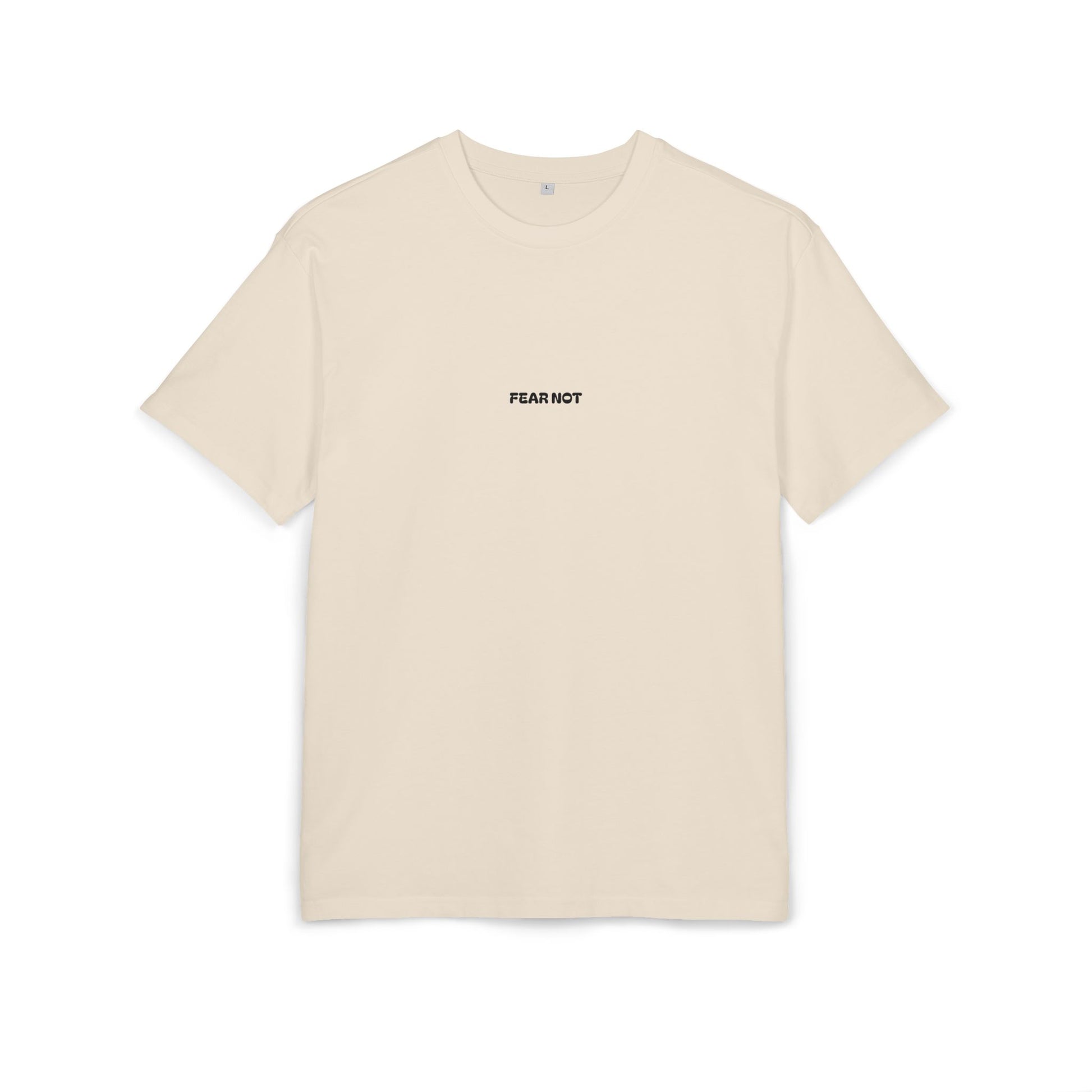 Christian t-shirt with a simplistic look and FEAR NOT design