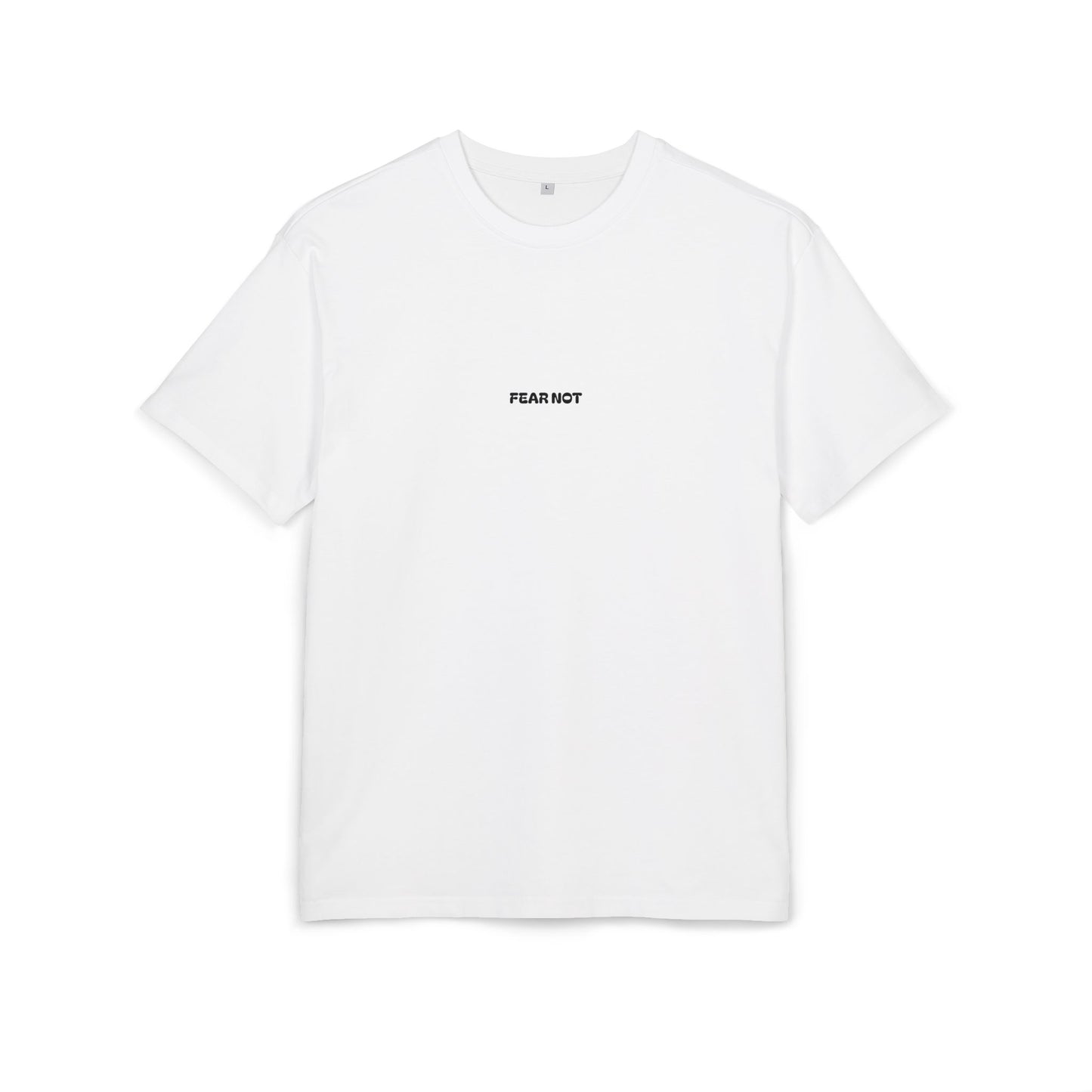 Christian t-shirt with a simplistic look and FEAR NOT design