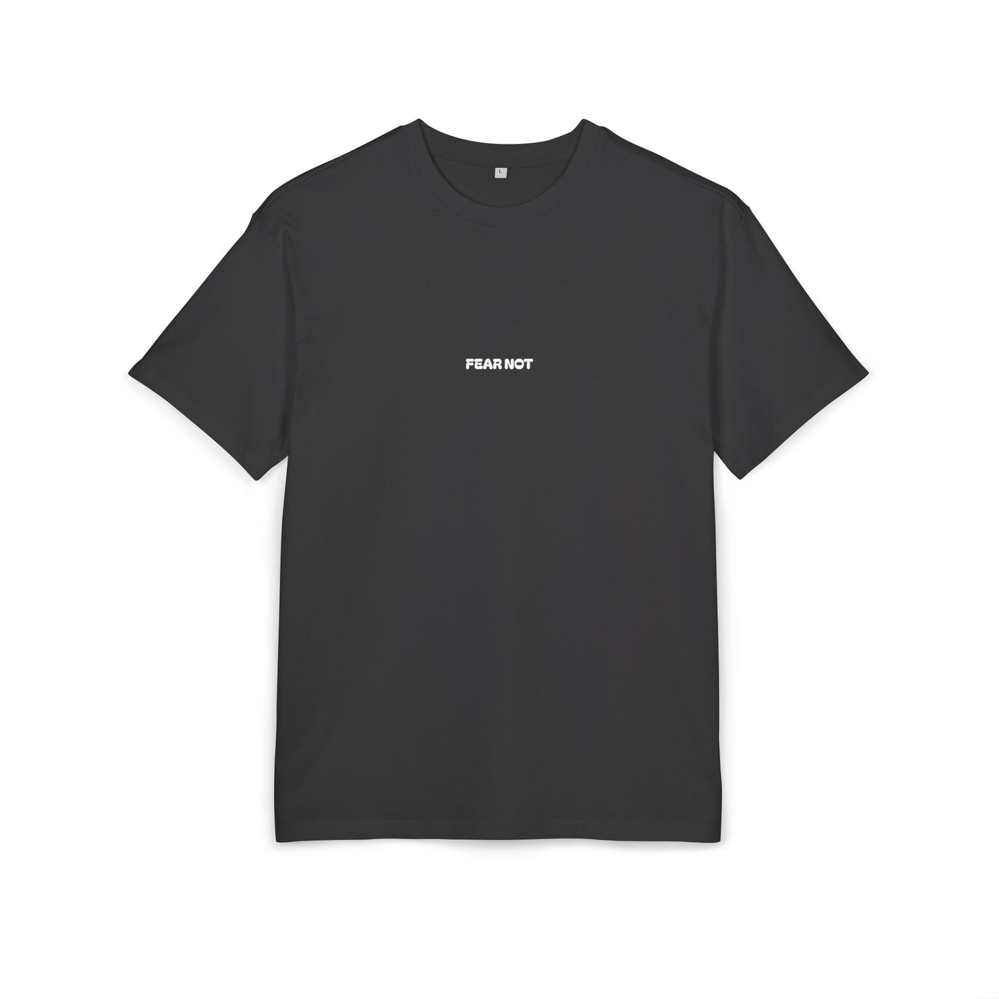 Christian t-shirt with a simplistic look and FEAR NOT design