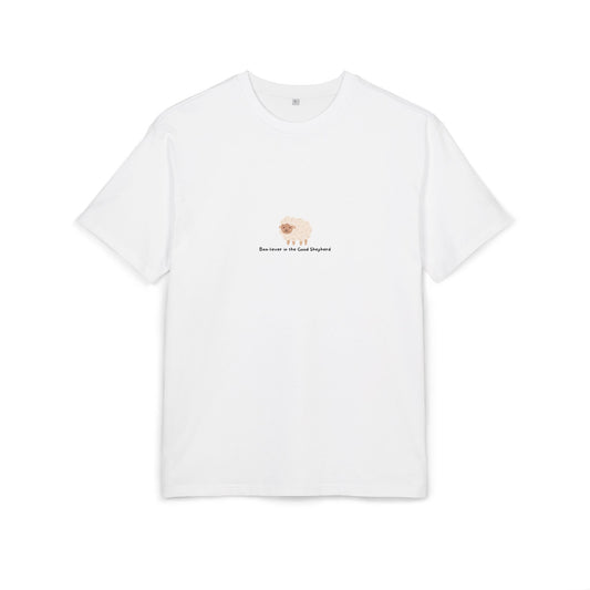 Christian t-shirt with a simplistic look and Good Shepherd design
