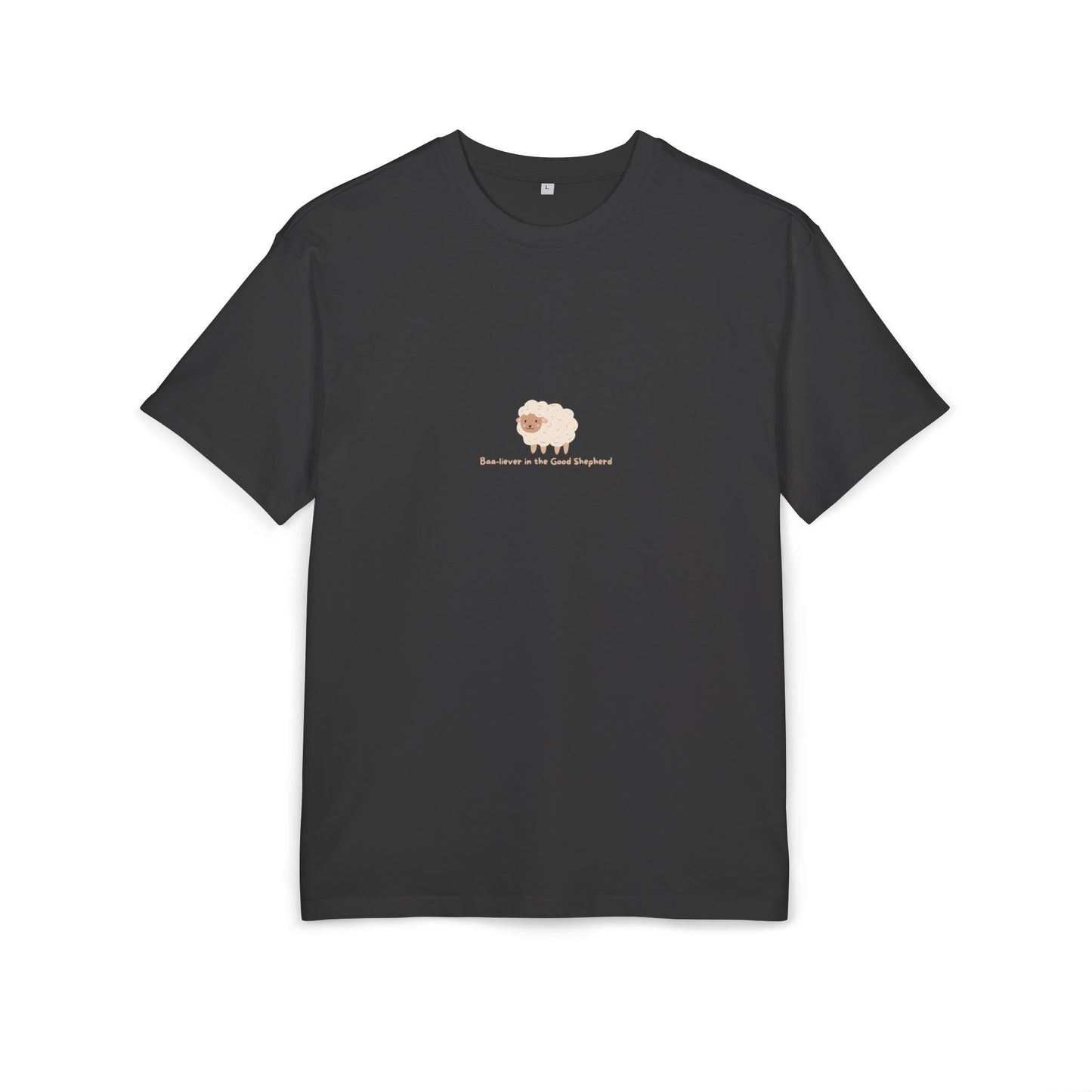 Christian t-shirt with a simplistic look and Good Shepherd design