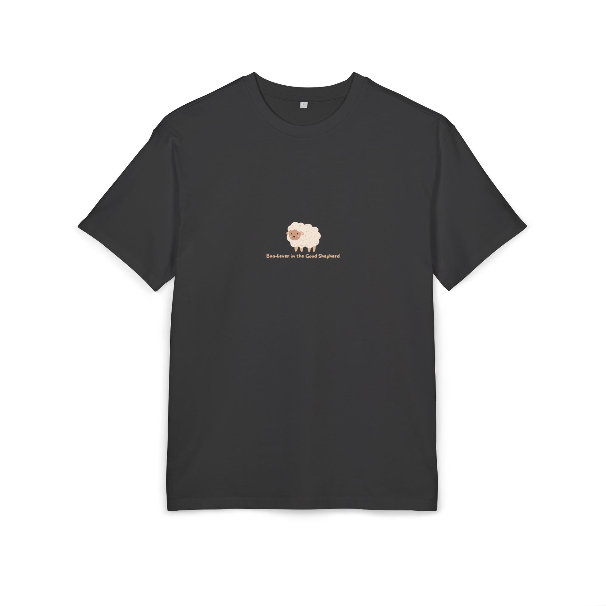 Christian t-shirt with a simplistic look and Good Shepherd design